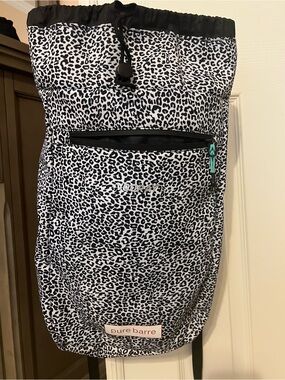 Vooray Pure Barre Animal Print Backpack - Black & White